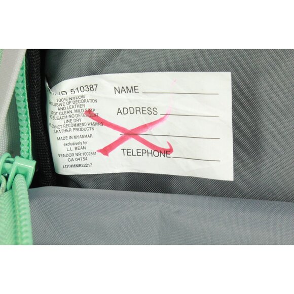 LL Bean Unisex Adult Comfort Carry Portable Locker Pack 42L Hiking Backpack Gray main image 6